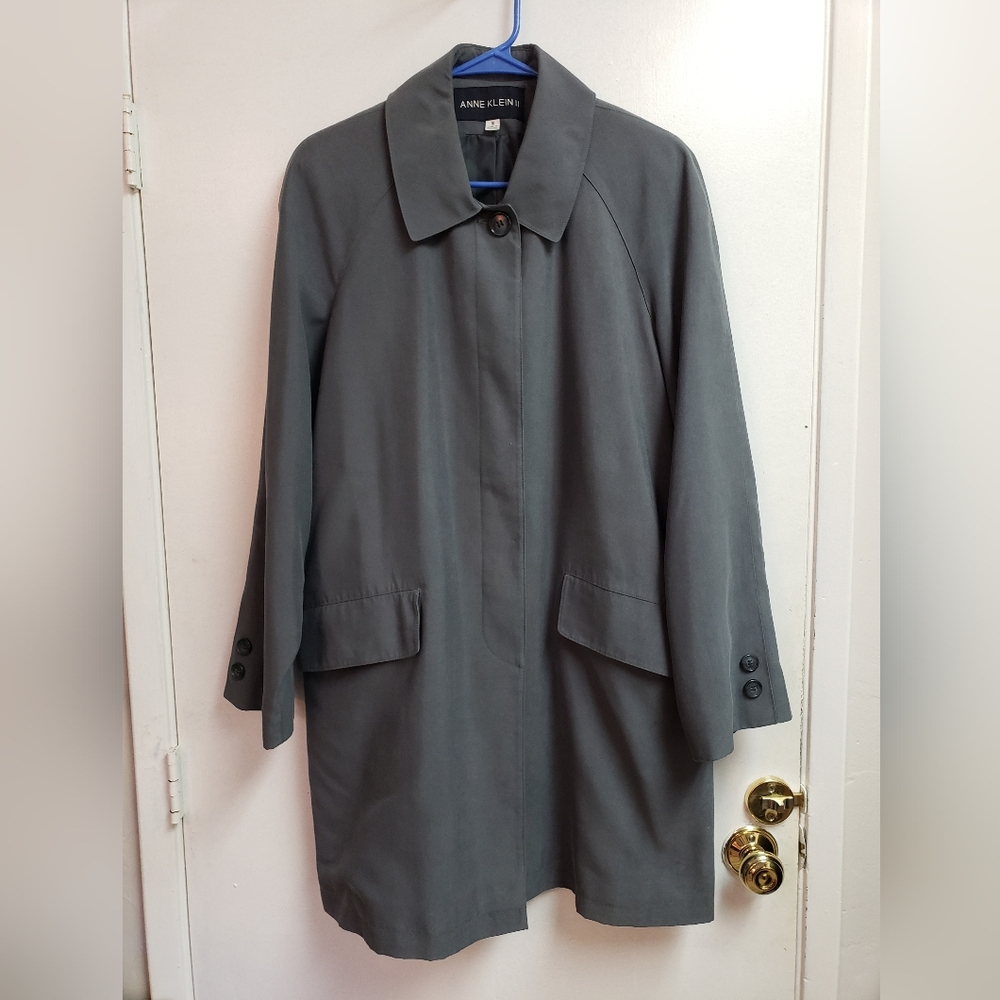 Anne Klein II - allweather overcoat - 10